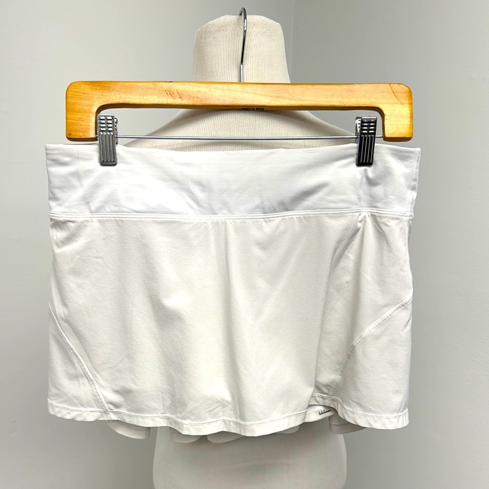 lululemon athletica Classic White Skort